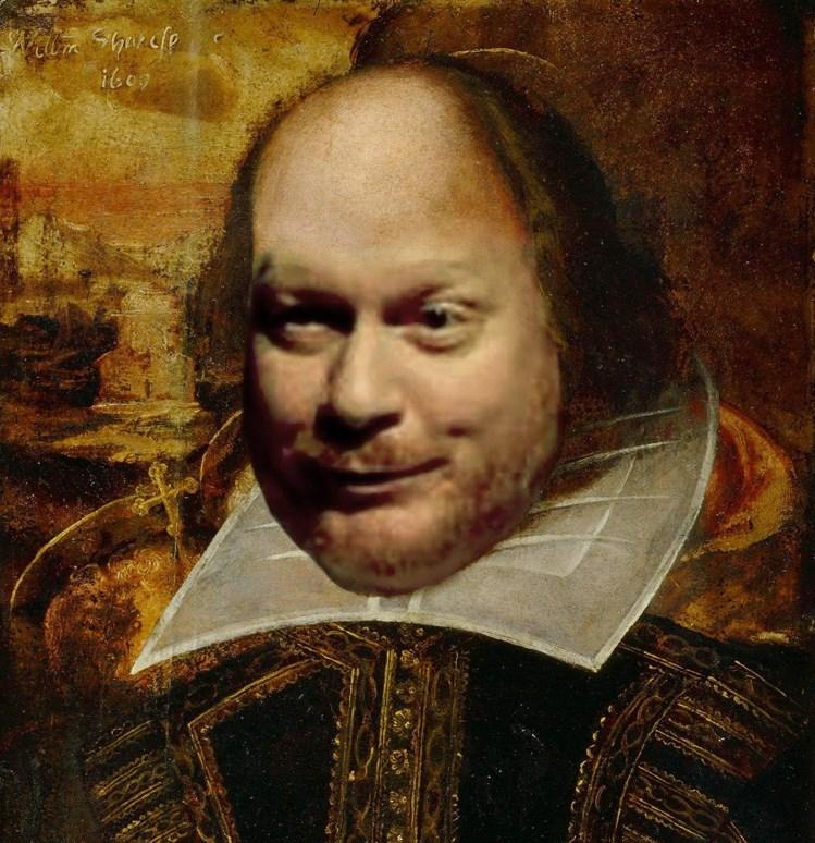 Shannon as Shakespeare